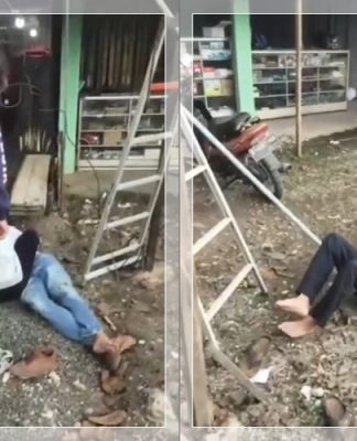 BREAKING NEWS - Dua Warga Tersetrum Dekat Jembatan Handil Bakti, Satu Kritis Tak Sadarkan Diri!