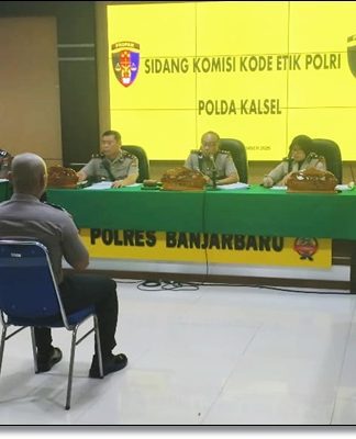 Dugaan Pembunuhan Mahasiswi ULM! Sidang Kode Etik Bripda Seili Digelar di Polres Banjarbaru