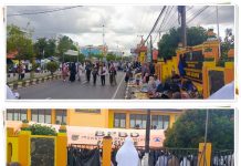 Bundaran Simpang Empat Banjarbaru Ditutup, Ribuan Jemaah 5 Rajab Jalan Kaki Menuju Sekumpul
