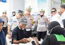 Ditlantas Polda Kalsel Perketat Pengawasan: Sopir Dicek Kesehatan dan Bus Diuji Kelayakan Hadapi Mudik Nataru