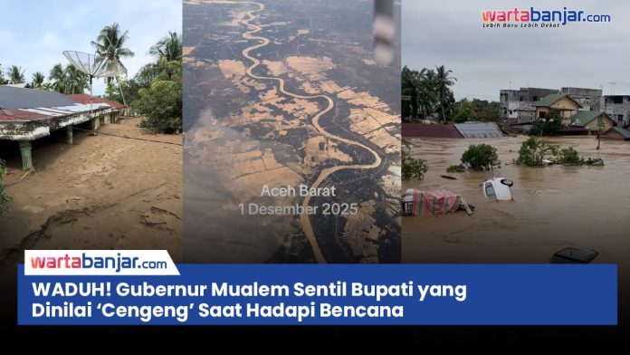 VIDEO - WADUH! Gubernur Mualem Sentil Bupati yang Dinilai 'Cengeng' Saat Hadapi Bencana