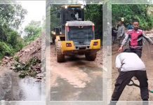 Longsor Tutup Akses Bukit Payung Aranio Menuju Pelabuhan, Jalur Sempat Lumpuh Usai Diguyur Hujan Deras