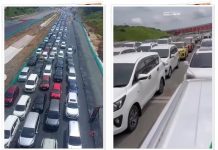 Tol IKN Lumpuh Total! Ribuan Kendaraan Menuju Haul Guru Sekumpul Terjebak Macet Parah Berjam-jam