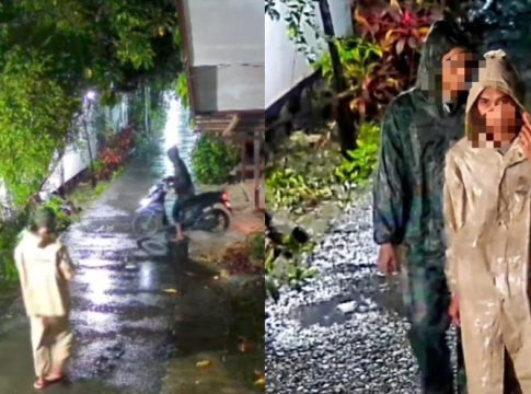 Pencuri Scoopy di Komplek DPR Terekam CCTV