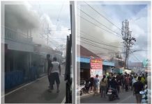 BREAKING NEWS! Kebakaran Hebat Hanguskan Rumah di Teluk Tiram Banjarmasin, Warga Panik