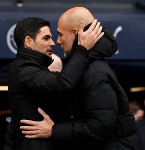 Arteta Tegaskan Rivalitas dengan Guardiola Tetap Sehat Tanpa Permusuhan