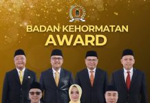 Konsisten Jaga Marwah Lembaga Perwakilan Rakyat, 7 Anggota DPRD Kalsel Raih Badan Kehormatan Award