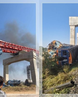 Dua Hari Dua Crane Bikin Puluhan Nyawa Melayang! Thailand Berduka di Kereta Cepat dan Dua Mobil yang Remuk