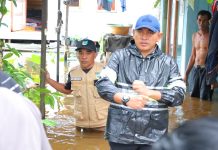 Banjir di Kurau Akibat Muara Tersumbat, Bupati Rahmat Trianto Siapkan Langkah Darurat