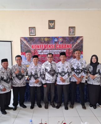 Sugeng Prayitno Kembali Pimpin PGRI Upau Masa Bakti 2026–2030