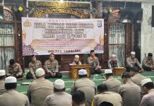 Peringatan Isra Mi’raj, Polres Tabalong Perkuat Keimanan dan Kepedulian Sosial
