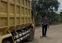 Kecelakaan Truk dan Pesepeda di Batang Alai Selatan, Pelajar SD Meninggal Dunia