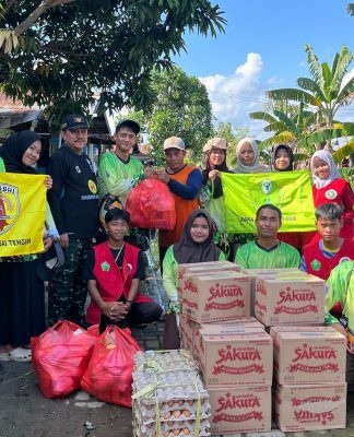 SBH HST Turun Salurkan Bantuan untuk Warga Terdampak Banjir di Pandawan