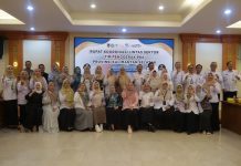Rakor Lintas Sektor, Ketua TP PKK Kalsel Hj Fathul Jannah Muhidin Sinkronkan Program Kerja 2026