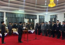 Bupati HST Lantik 17 Pejabat, Tegaskan Jabatan adalah Amanah