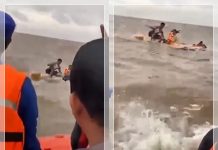 Dihantam Gelombang Besar! Tim SAR Selamatkan 3 ABK Kapal Karam yang Terombang-Ambing di Perairan Pangkal Duri