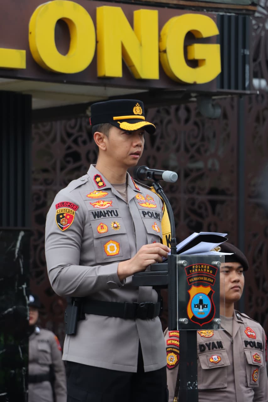 Kapolres Tabalong AKBP Wahyu Ismoyo