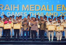 Listyo Sigit Apresiasi 38 Atlet Polri Berprestasi dengan Kenaikan Pangkat dan Promosi