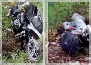 Kecelakaan Maut di Tatah Lanan Banjarmasin, Pengendara Tergeletak Kritis, Warganet Minta Doa