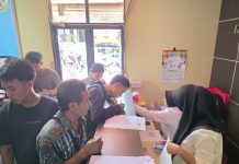 Antrean Mengular di Loket SKCK Polres Tabalong, Pemohon Didominasi Pencari Kerja