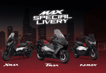 Rayakan 25 Tahun MAX, Yamaha Luncurkan MAX Special Livery untuk Konsumen Global