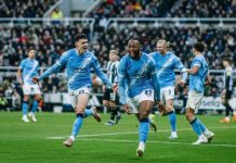 Manchester City Unggul 2-0 atas Newcastle, Langkah Besar ke Final Carabao Cup