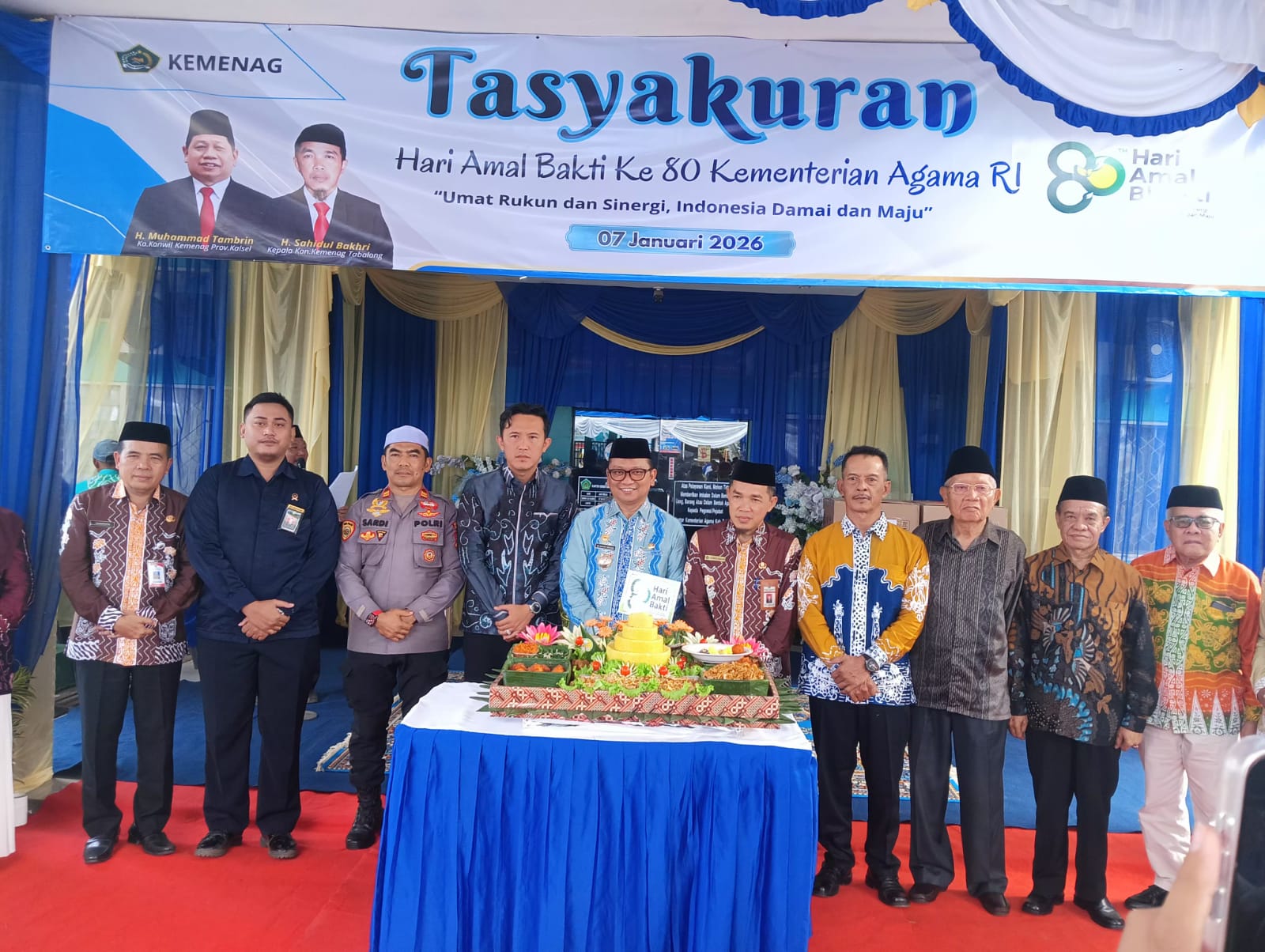 Momentum Tasyakuran HAB ke-80
