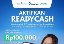 Dapatkan Voucher Belanja Rp100.000 Khusus ASN HSU dari Bank Kalsel, Begini Caranya