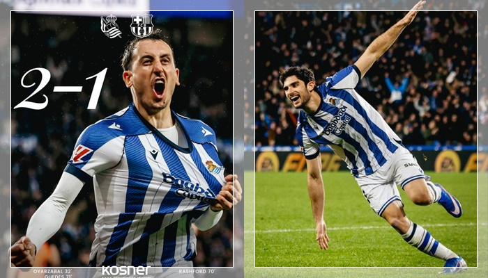 Hasil Real Sociedad Vs Barcelona 2-1: Unggul Jumlah Pemain Tak Menolong, Blaugrana Pulang Tangan Hampa