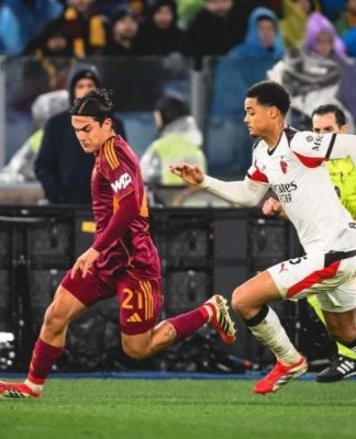 Roma vs Milan, Pertarungan Sengit Berakhir Imbang