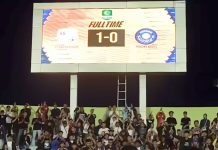 7.360 Orang Padati Stadion 17 Mei Dukung Barito Putera