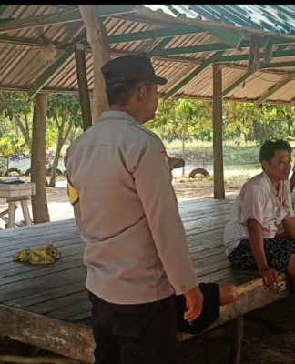Jamin Keamanan Pelancong, Polsek Takisung Perketat Pengawasan di Pantai Karindangan
