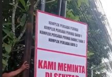 Masyarakat Persada Bersatu Gelar Unjuk Rasa Tuntut Median Jalan Trans Handil Bakti Dibuka
