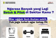 Tips Agar Tidak Batuk, Pilek dan Daya Tahan Tubuh Prima di Musim Hujan dan Banjir