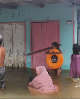 Jumlah Pengungsi Banjir di Kabupaten Banjar Sore ini Berkurang Jadi 2.478 Jiwa