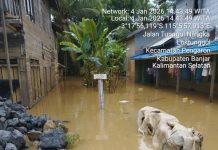 Update Debit Air di Riam Kiwa Kembali Naik