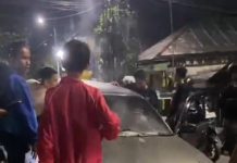 Sopir Mabuk Tabrak Median Jalan Jembatan Dewi Banjarmasin Diamankan Polisi