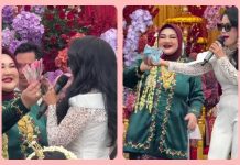 Rita Sugiarto Dapat Banyak Saweran Nyanyi di Pesta Pernikahan Warga HSU