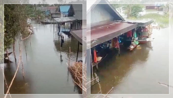 Banjir Kabupaten Banjar Belum Surut! Air Justru Naik di Pambantanan Sungai Tabuk, Warga Mulai Resah