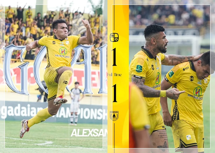 Laga Panas di Stadion 17 Mei! Barito Putera Ditahan Persipura 1-1, Sama-Sama Bawa Pulang Satu Poin