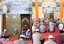 Isra Mi’raj 1447 H Jadi Titik Penguatan Moral, Personel Polres Tanah Laut Diharapkan Jadi Polisi Humanis dan Peduli
