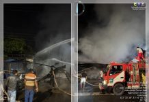 Api Mengamuk Tengah Malam di Nusa Indah, Toko Beras dan Buah Hangus, BPK Gabungan Gerak Cepat