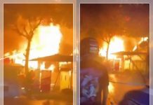 Warung di Kompleks Dharma Praja Banjarmasin Terbakar, Warga dan Relawan Damkar Bergerak Cepat