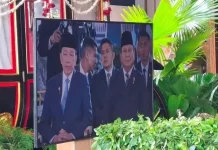 Momen Menarik, Presiden Prabowo dan Jokowi Duduk Sebelahan di Pernikahan Sespri