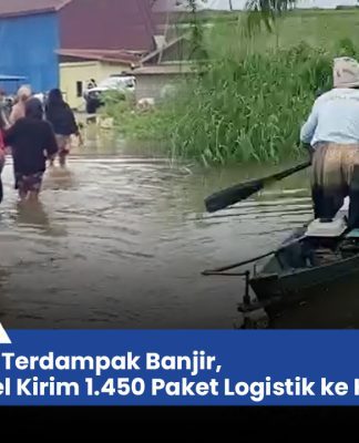 VIDEO - Ribuan Warga Terdampak Banjir, Pemprov Kalsel Kirim 1.450 Paket Logistik ke HST