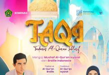 Semarakkan Ramadhan, Kemenag Gelar Tadarrus Alquran untuk Kaum Netra dan Tuli