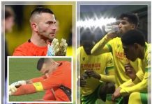 VIRALl! Kiper Nantes Anthony Lopes Pura-pura Cedera demi Rekan Setim yang Muslim Buka Puasa