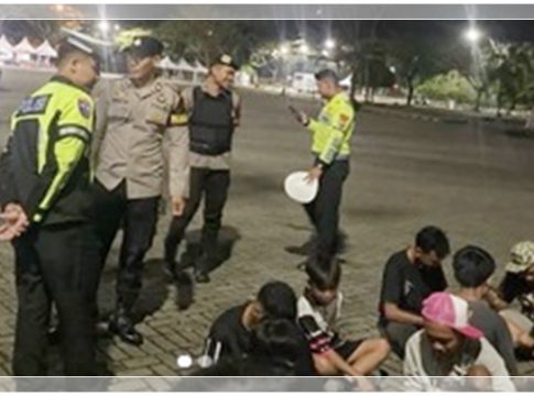 Polres Tanah Bumbu Bergerak Cepat Bubarkan Balap Liar di Jalan Lingkar 30, Berawal dari Keluhan Warga