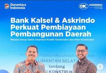 Kembangkan Perlindungan Asuransi Konstruksi &amp; Nonkonstruksi Daerah, Askrindo Gandeng Bank Kalsel