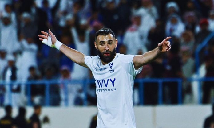 Benzema Cetak Hat-trick Sensasional pada Debut Bersama Al Hilal